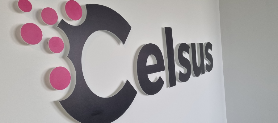 Celsus office sign
